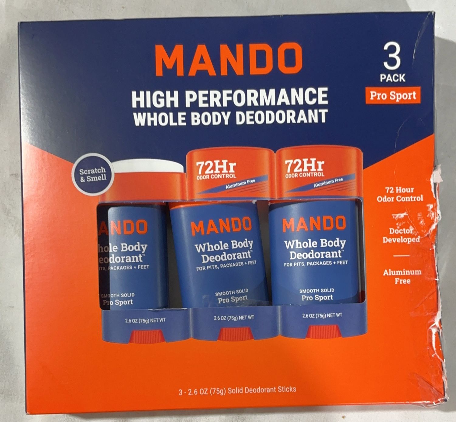 MANDO WHOLE BODY DEO  Costco Item 1997109