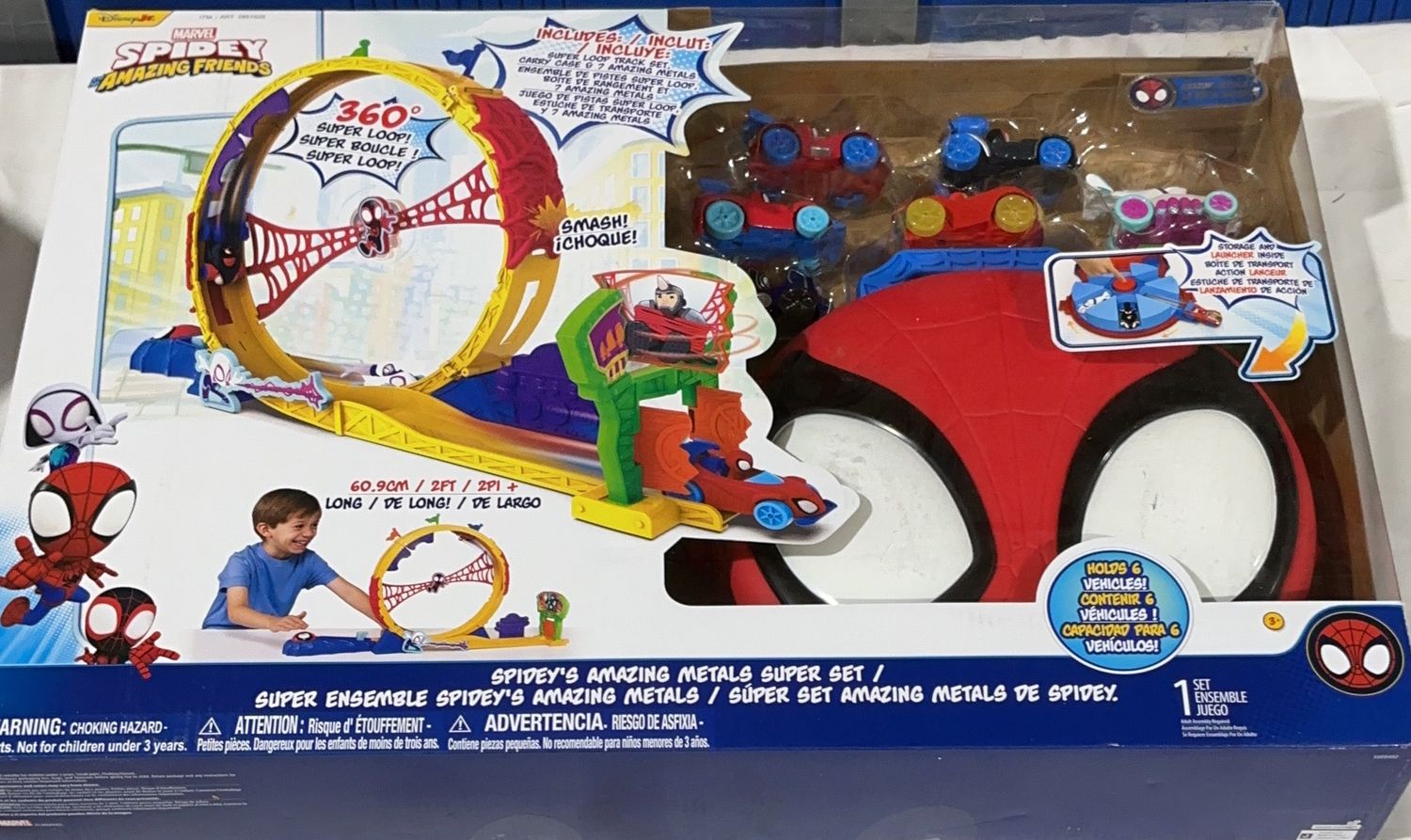 SPIDEY FRIENDS MEGA 28"  Costco Item 1851525