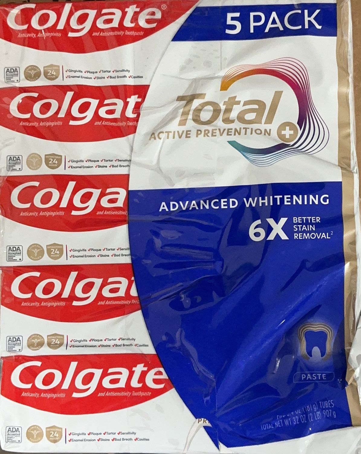 COLGATE TOTAL TPST  Costco Item 1285702