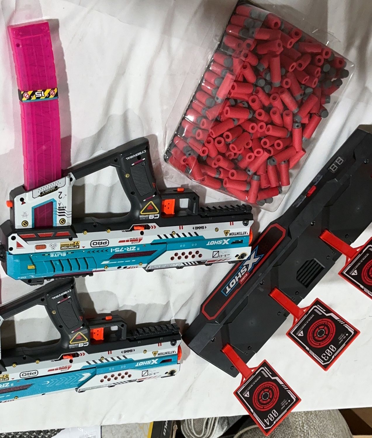 X-SHOT PRO FURY X 2PK  Costco Item 1851495 OPEN BOX