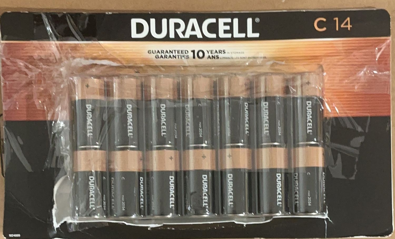 DURACELL C ALKALINE  Costco Item 1095660-Open Box