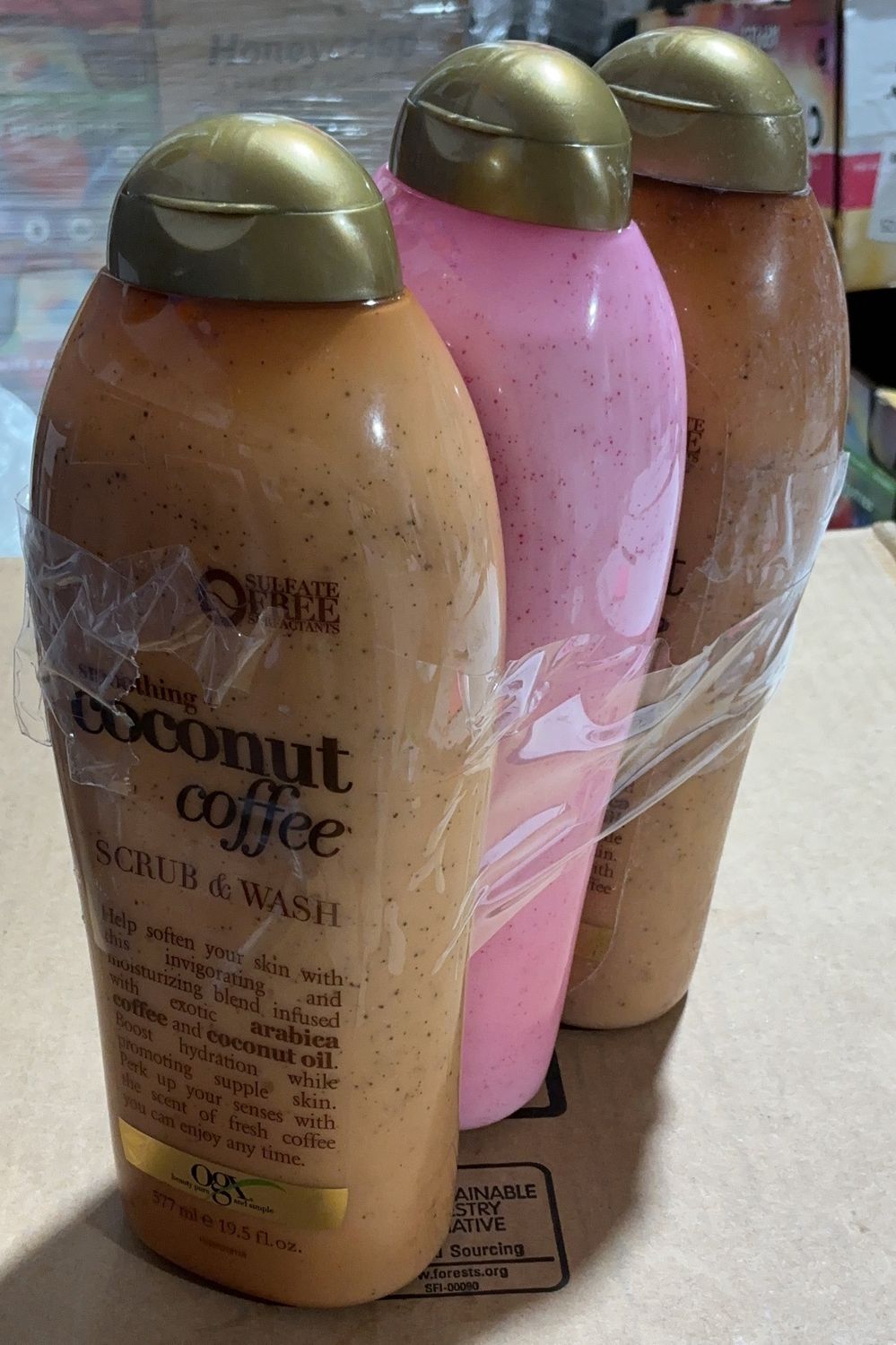 OGX BODY  Costco Item 1701628-OPEN BOX