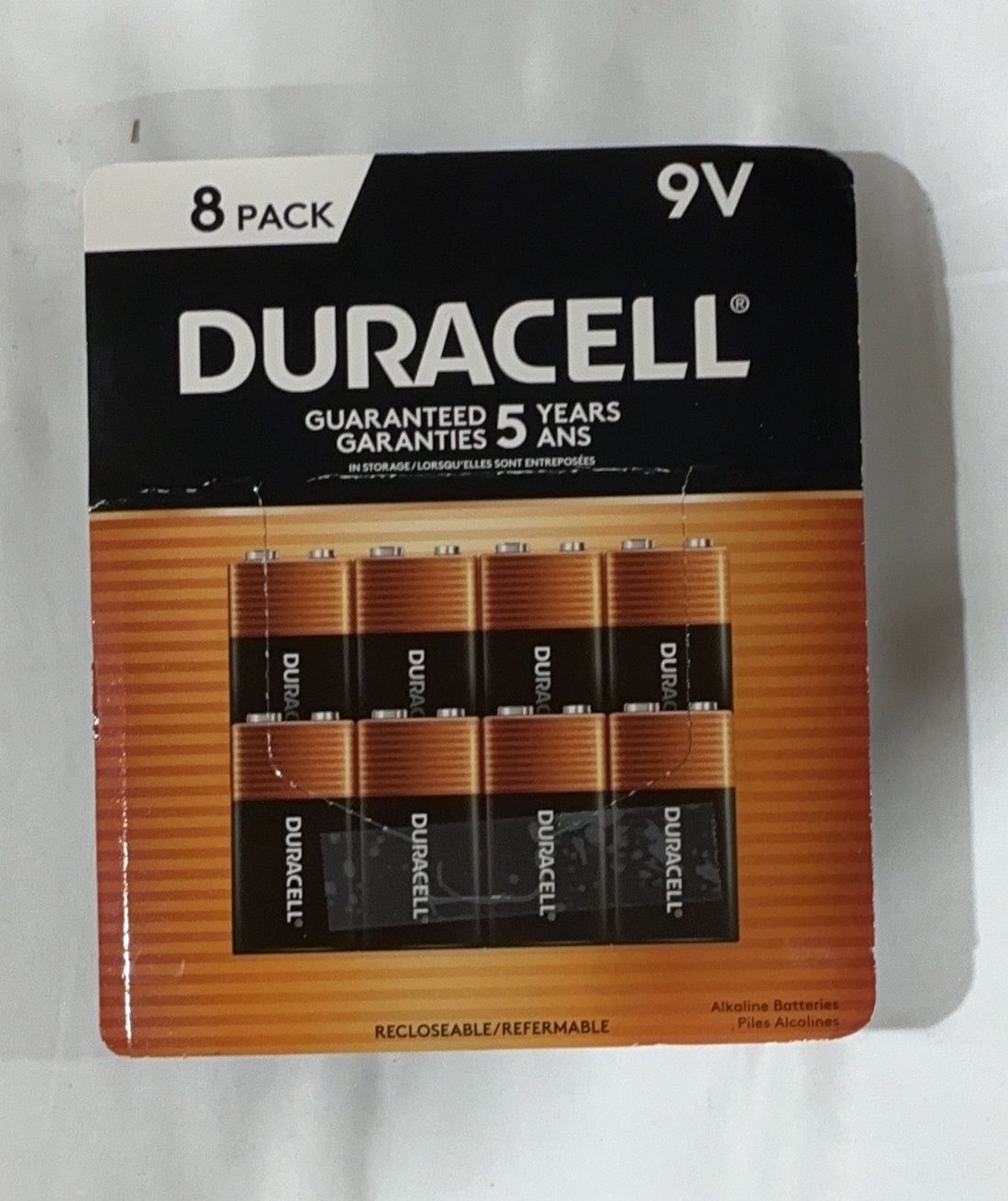 DURACELL 9V ALKALINE  Costco Item 1806357-LKE NEW
