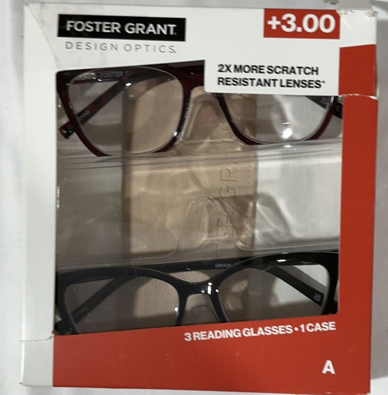 811 FASHION CATEYE 3PK  Costco Item 1908269-MISSING ONE