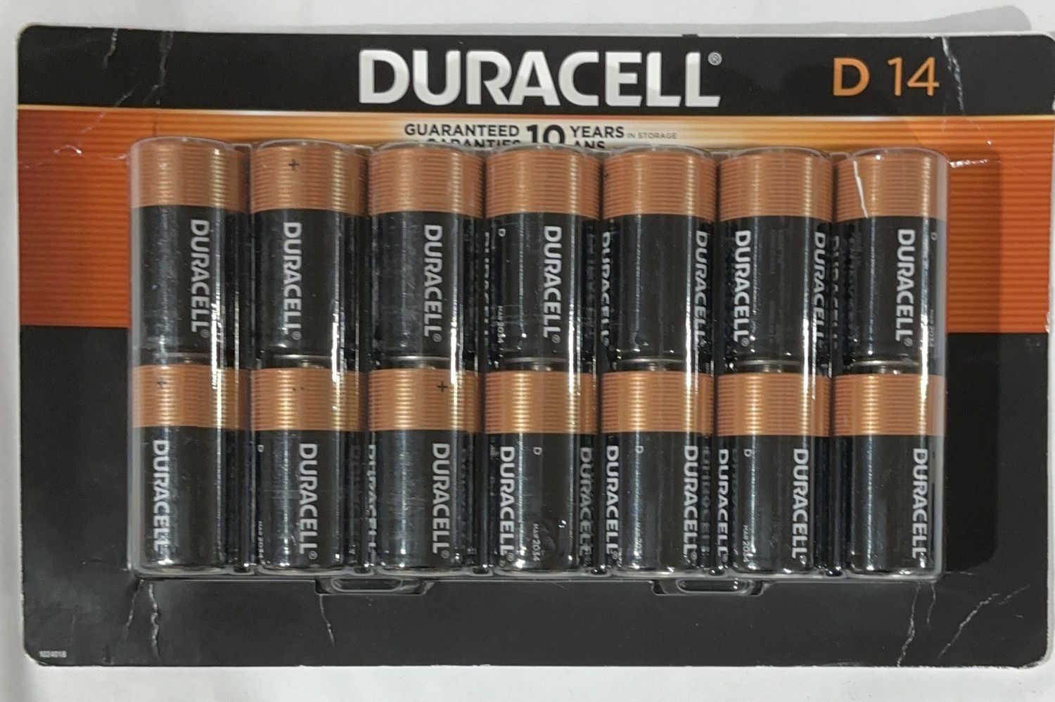 DURACELL D ALKALINE  Costco Item 1095663-LIKE NEW