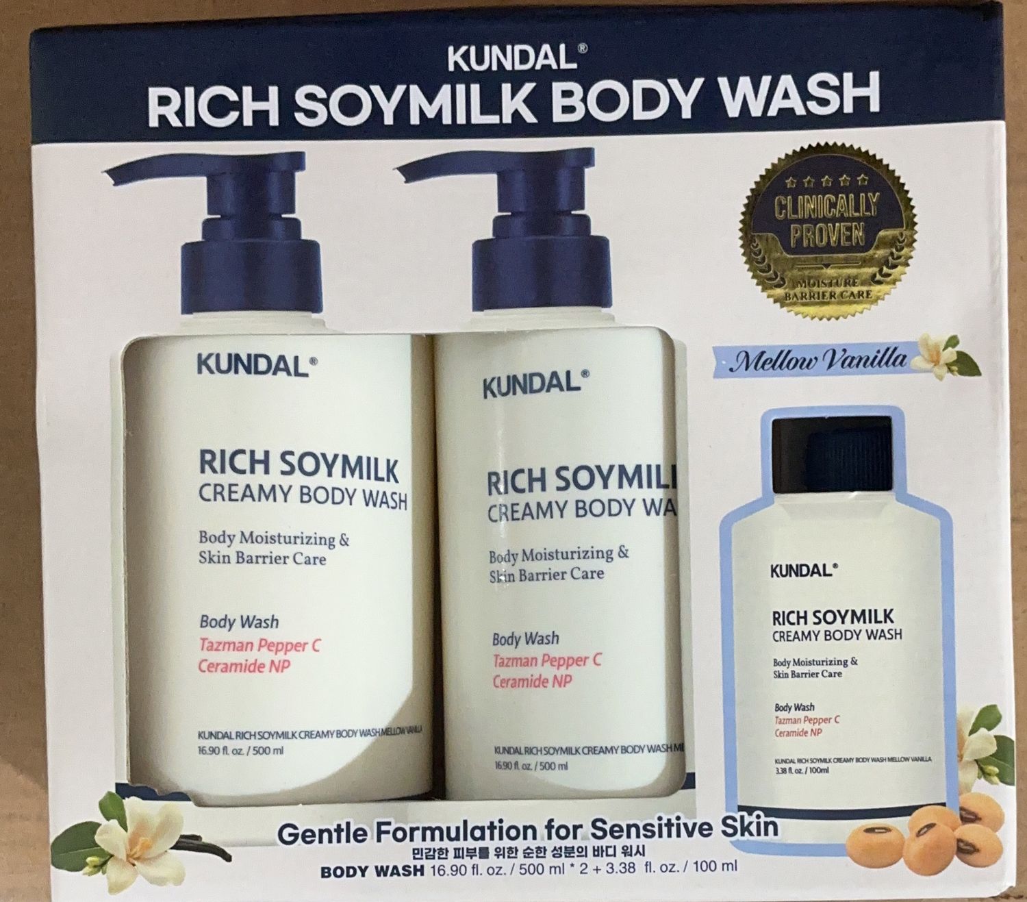 KUNDAL RICH SOYMILK BODY  Costco Item 1937765-Open Box