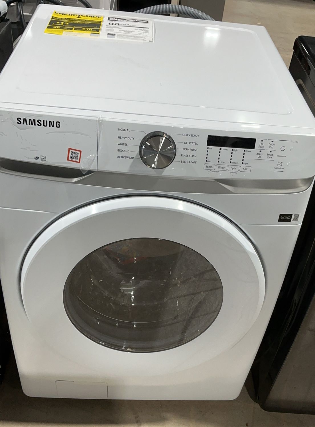 Samsung SS WF45T6000AW 4.5CUFT – WHITE SAMSUNG WASHING MACHINE