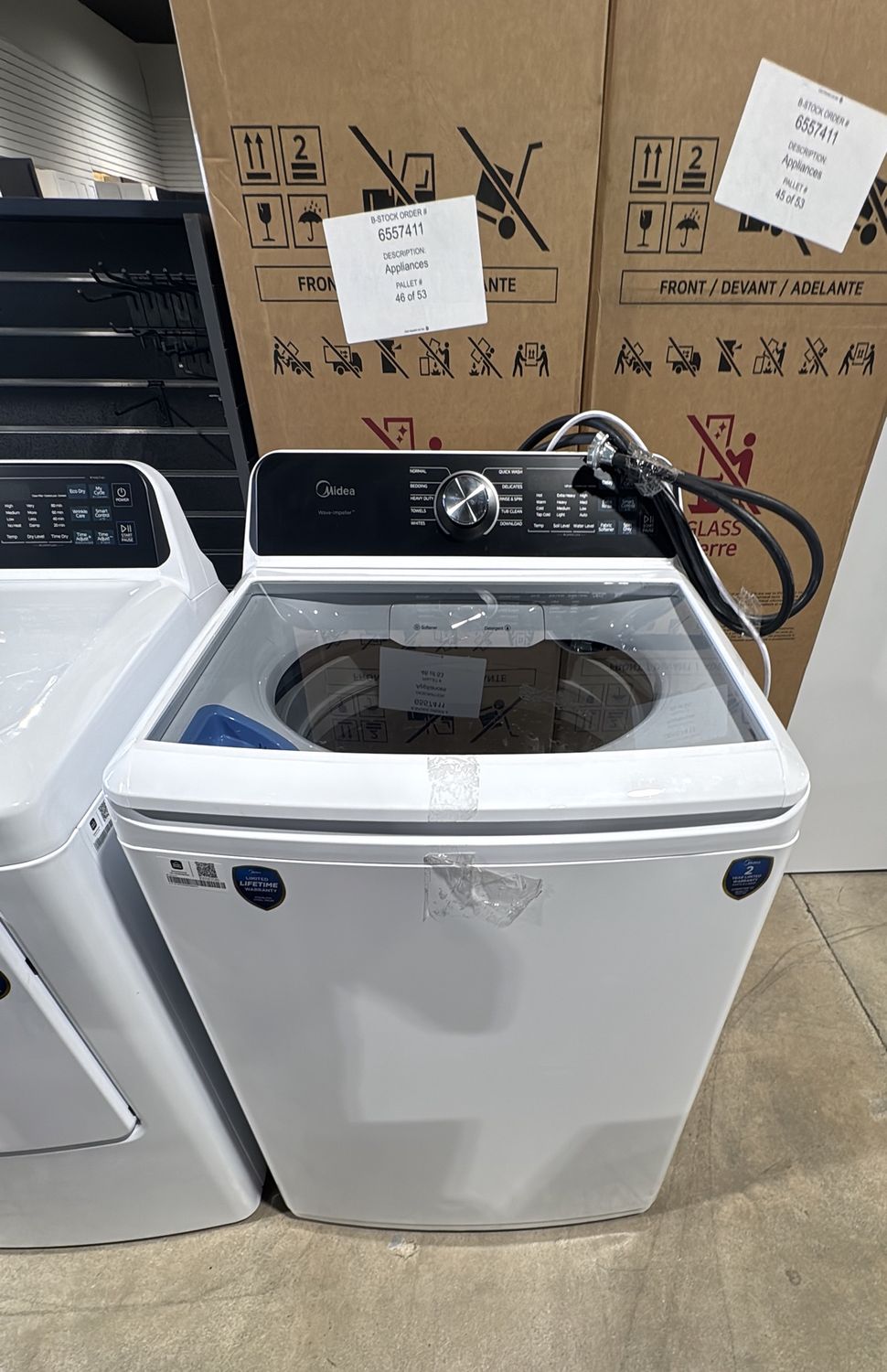 Midea MD MLTW45M4BWW 4.5 CUFT – Item 1867857 – Lot 655-7411-24