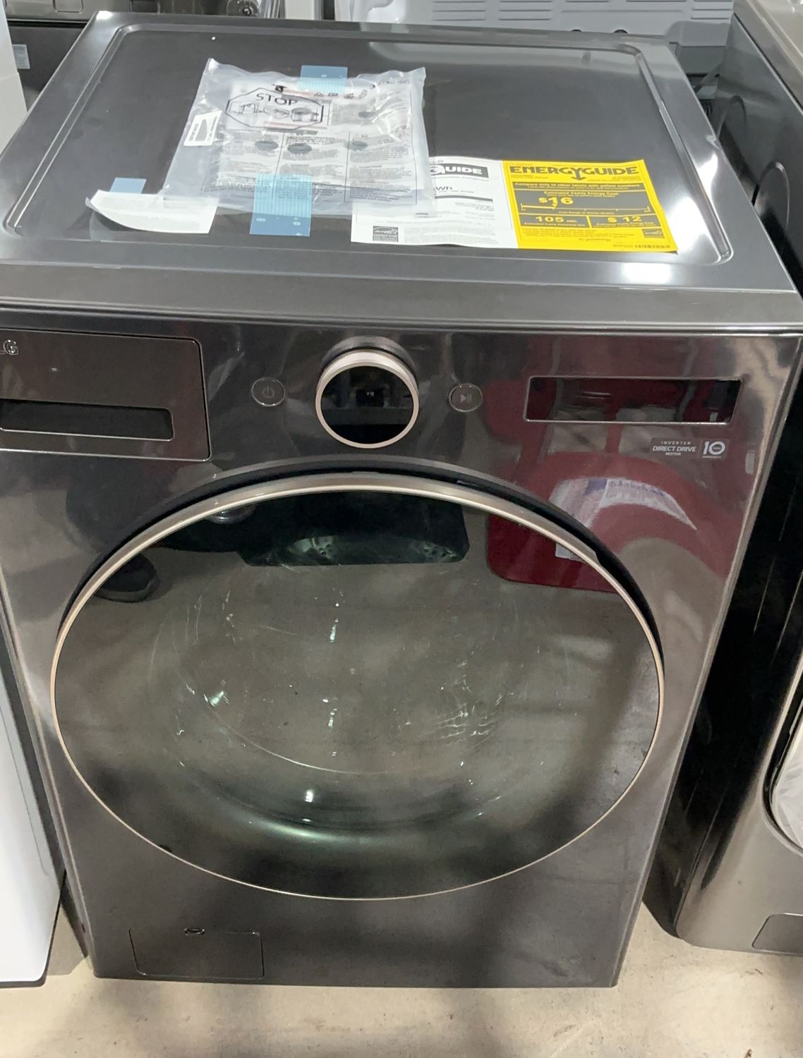 LG LG WM6500HBA 5.0 CU FT –LG WASHING MACHINE