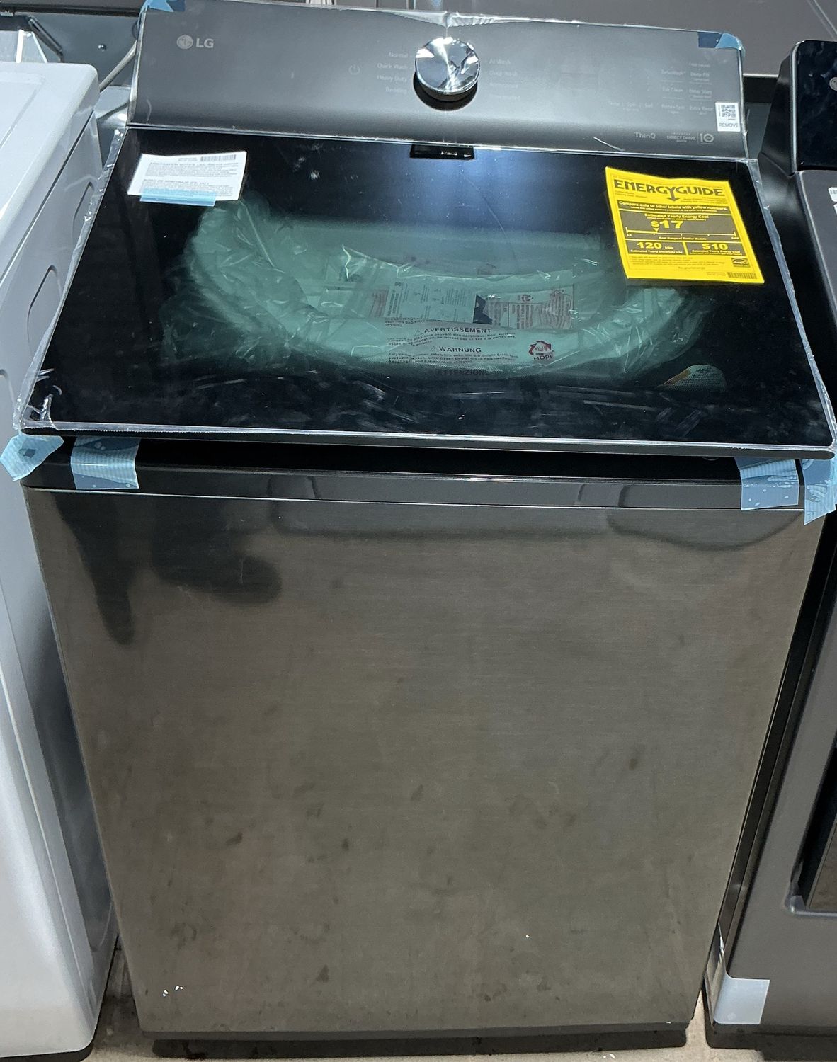 LG LG WT8480CL TL BLK – Item 1817354 – Lot 655-7411-40