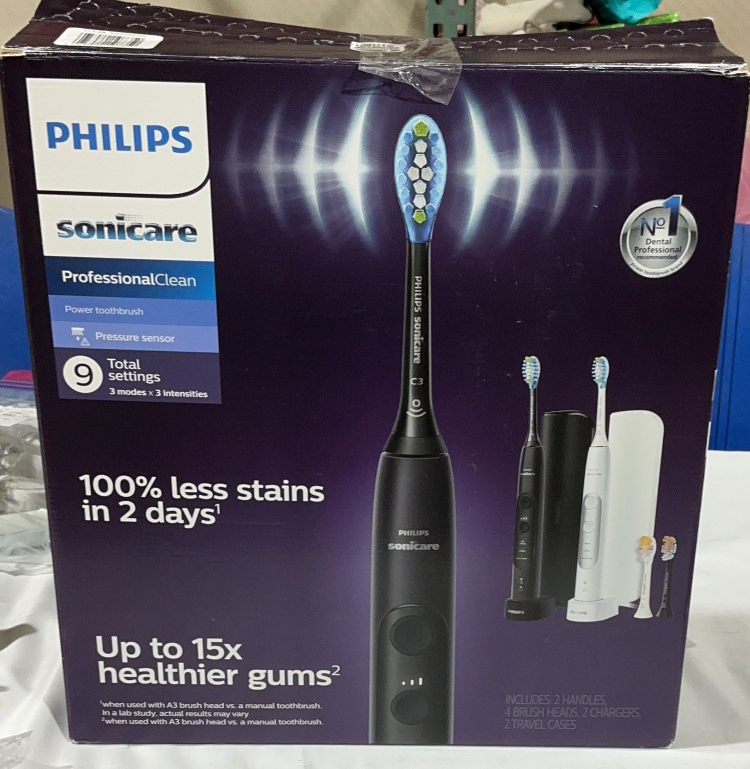 SONICARE PROFESSIONAL – Oral Care Personal Care Product – Item 4952050-OPEN BOX