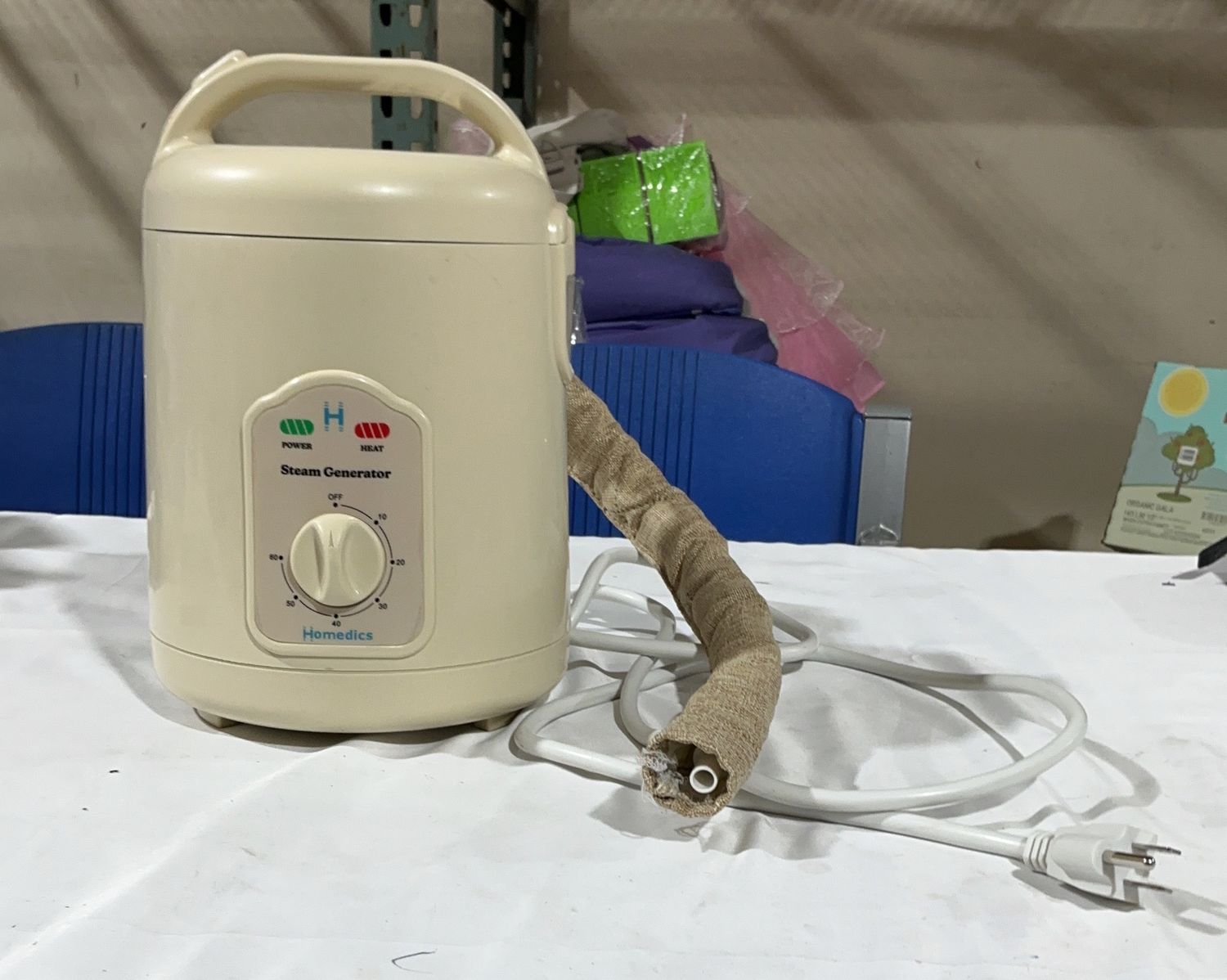 HOMEDICS SAUNAZEN – Massage/Relaxation Personal Care Product – Item 1849544-USED