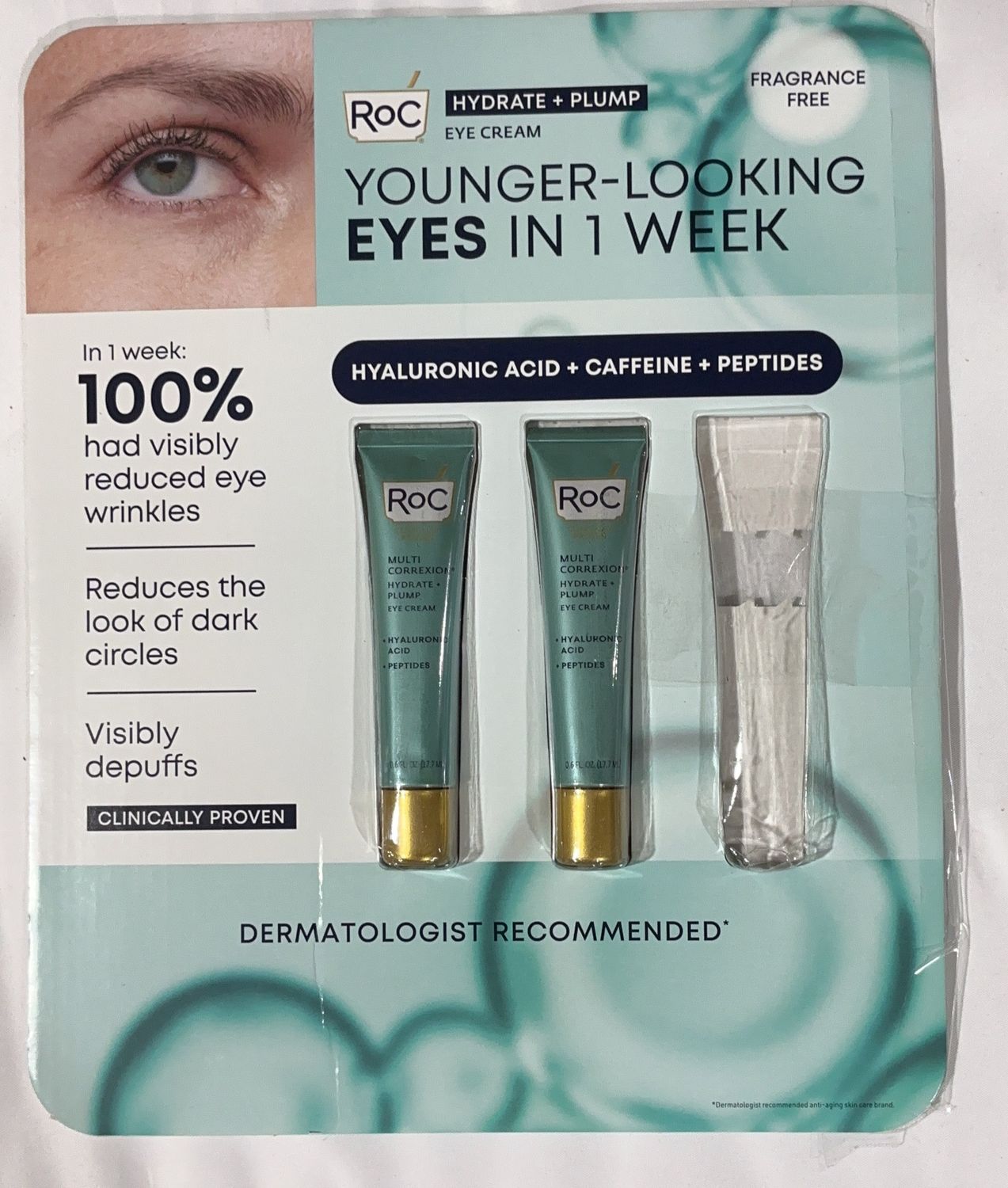 ROC HYDRATE AND PLUMP CAF – Facial Care Personal Care Product – Item 1721387-USED