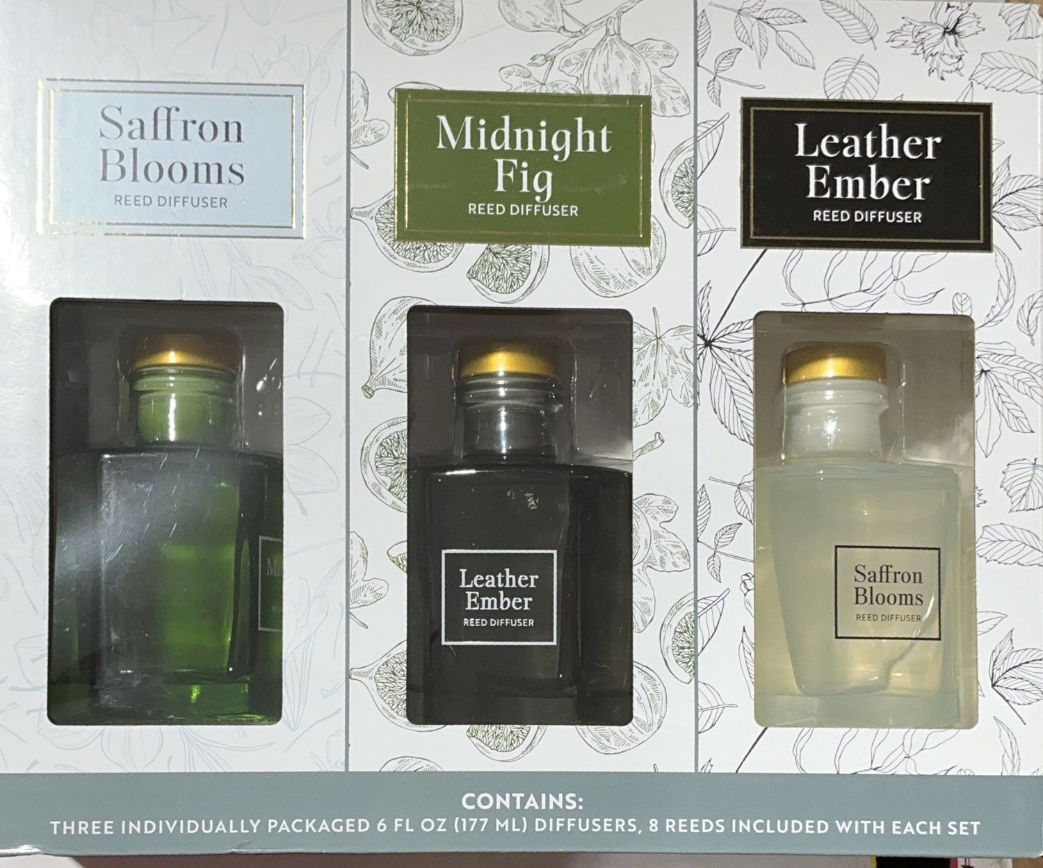 BELLEVUE GEO 3PK DIFFUSER – Home Decor Personal Care Product – Item 1944007