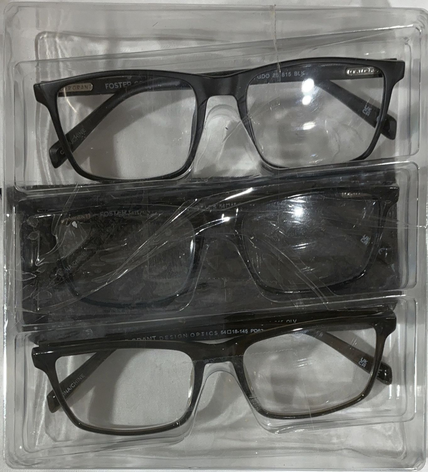 815 CLASSIC SQUARE 3PK – Media Personal Care Product – Item 1908270-OPEN BOX