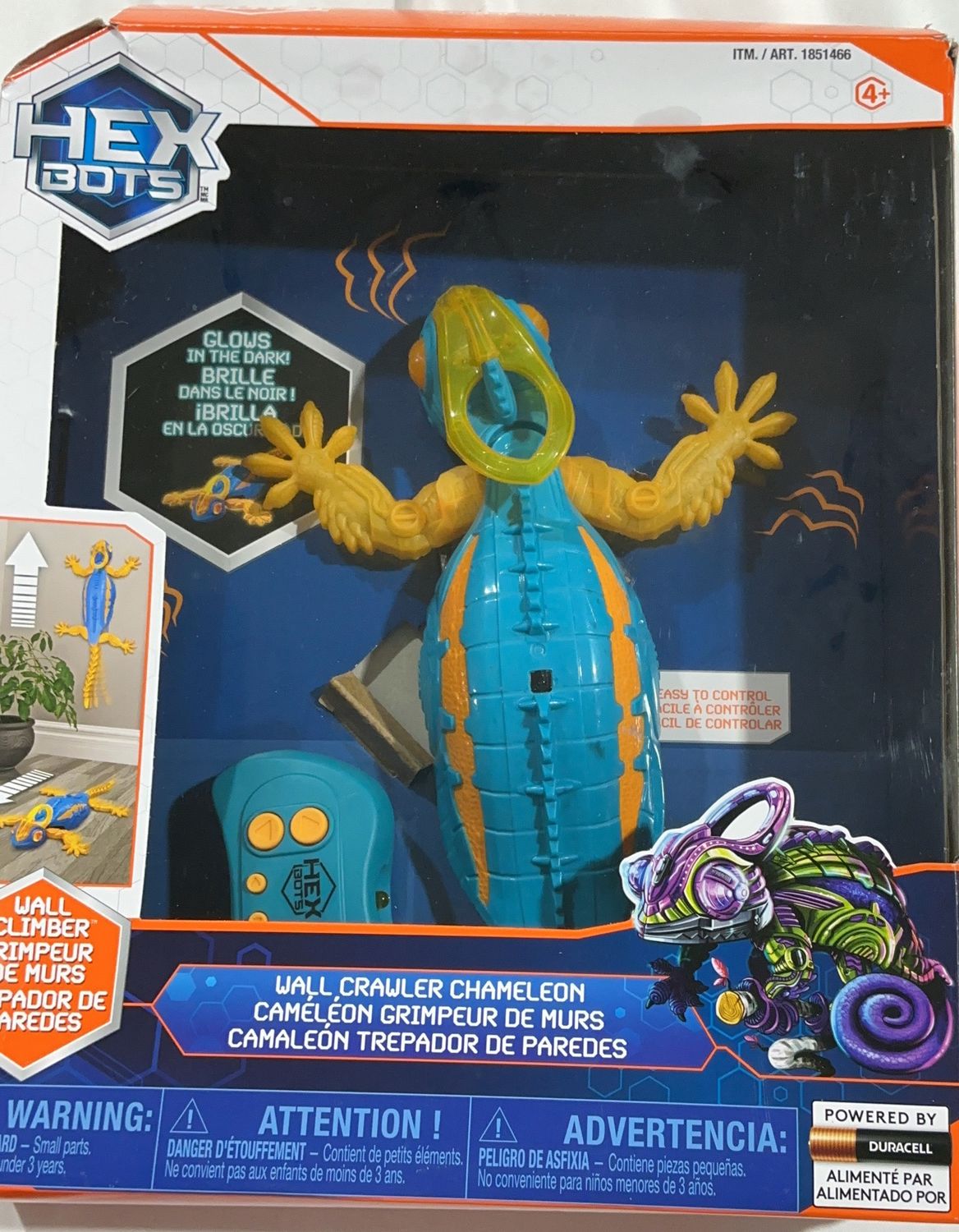 HEXBOTS WALL CRAWLER – Toys Personal Care Product – Item 1851466 OPEN BOX