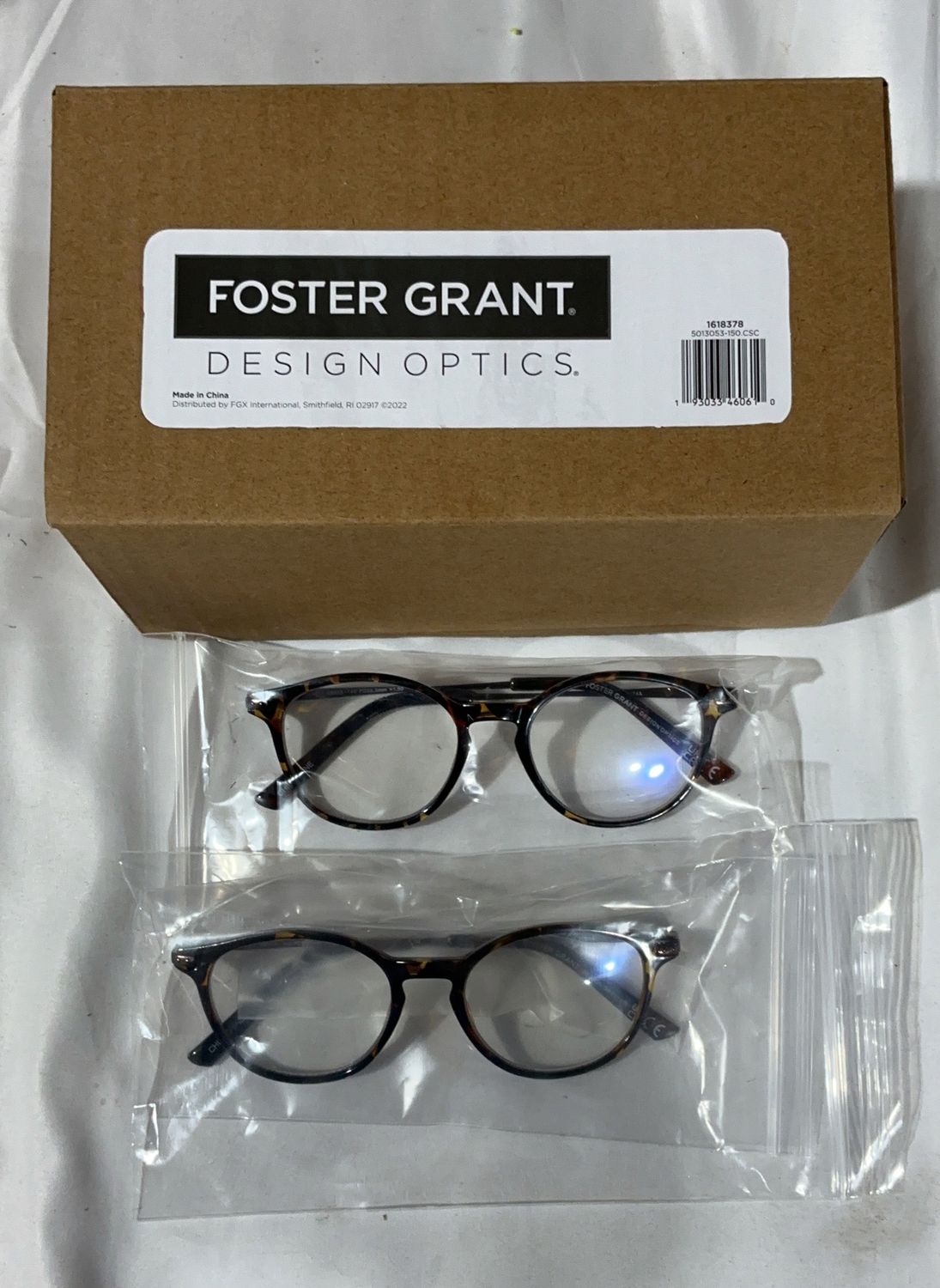 FGX MCKAY +1.50 2PK – Media Personal Care Product – Item 1618378-OPEN BOX