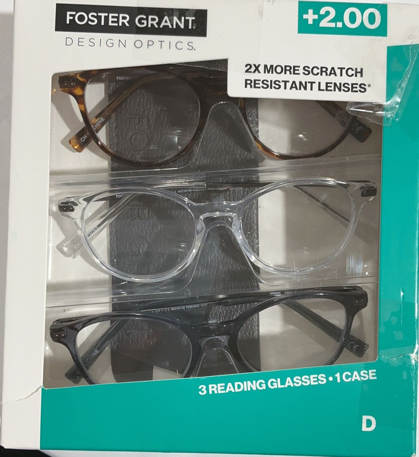 809 CLASSIC ROUND 3PK – Media Personal Care Product – Item 1908280 OPEN BOX