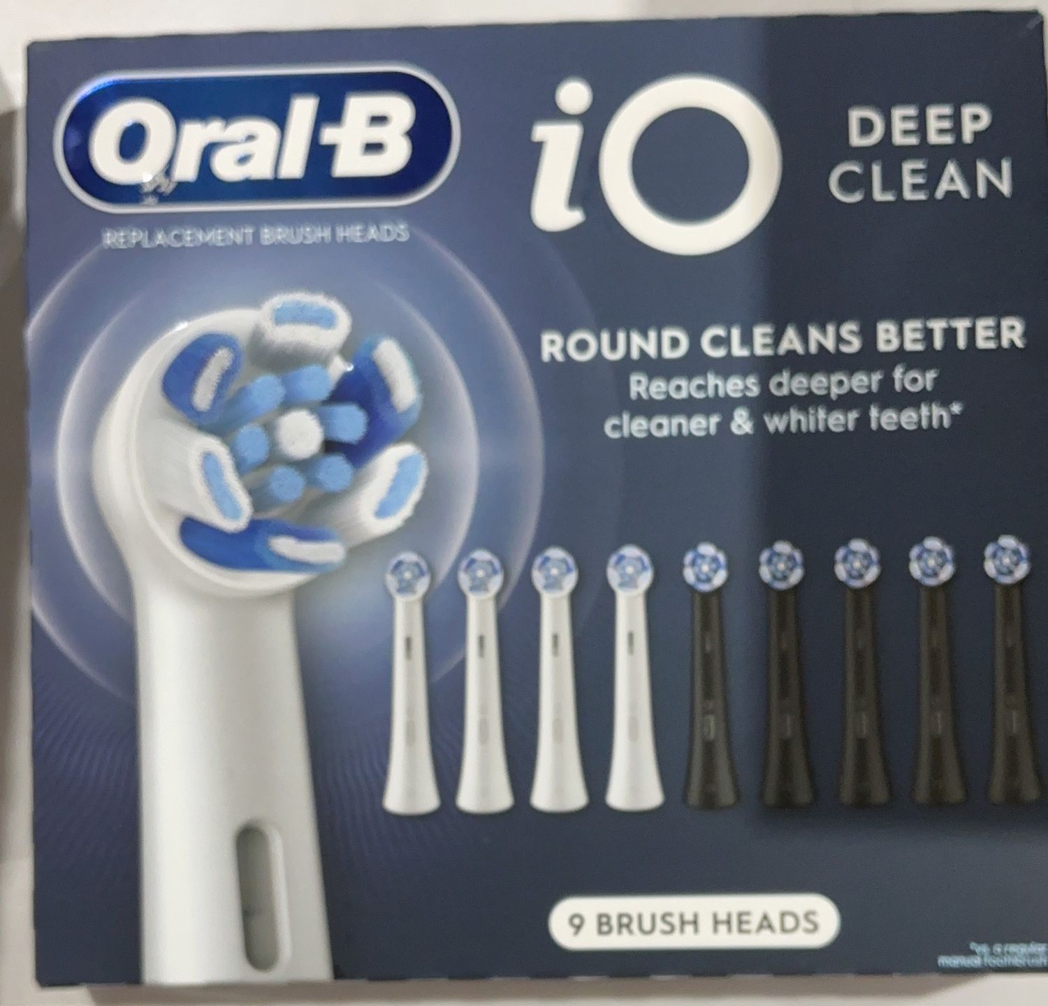 ORAL-B IO BRUSHHEADS 9CT – Oral Care Personal Care Product – Item 4610583