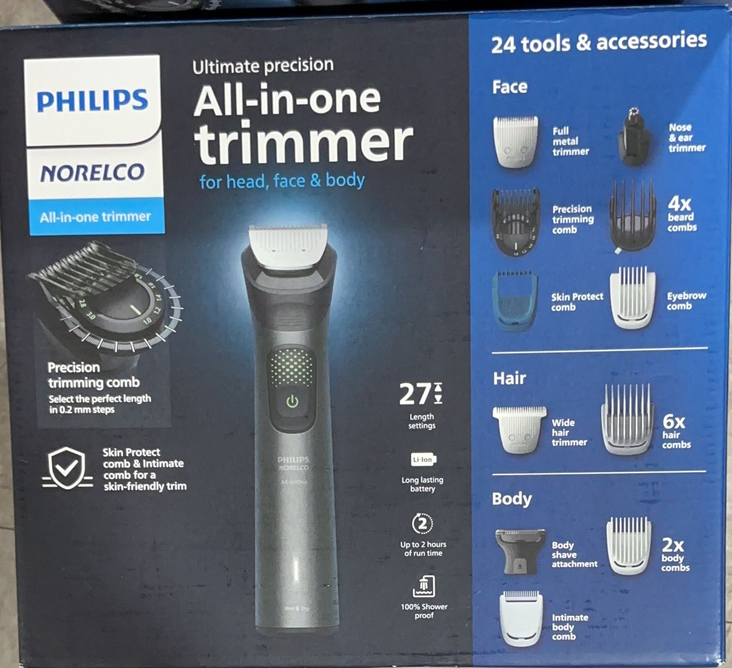 PHILIPS NORELCO TRIMMER – Personal Care Personal Care Product – Item 6161149-OPEN BOX