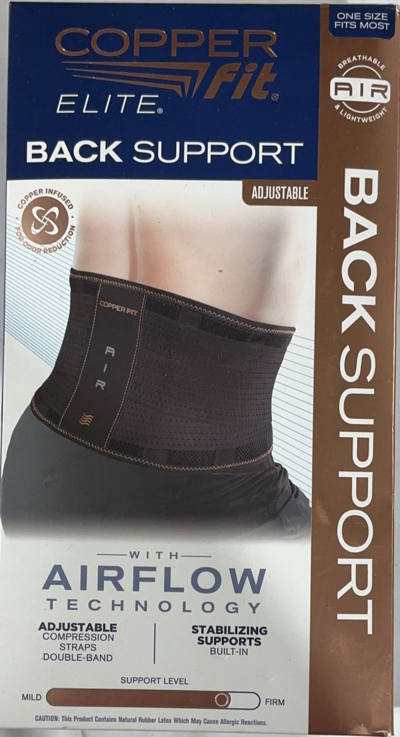 COPPER FIT BACK SUPPORT –  Personal Care Product – Item 1740701