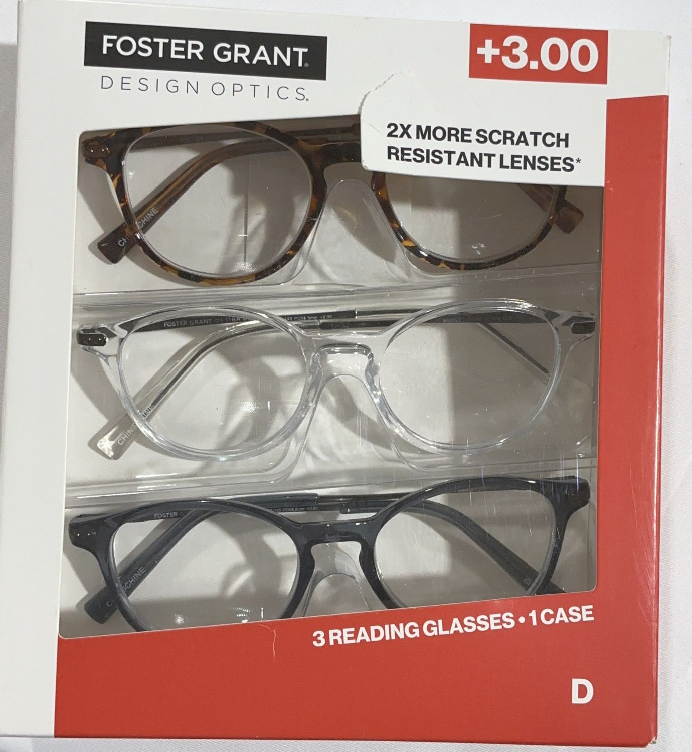 809 CLASSIC ROUND 3PK – Media Personal Care Product – Item 1908283 OPEN BOX