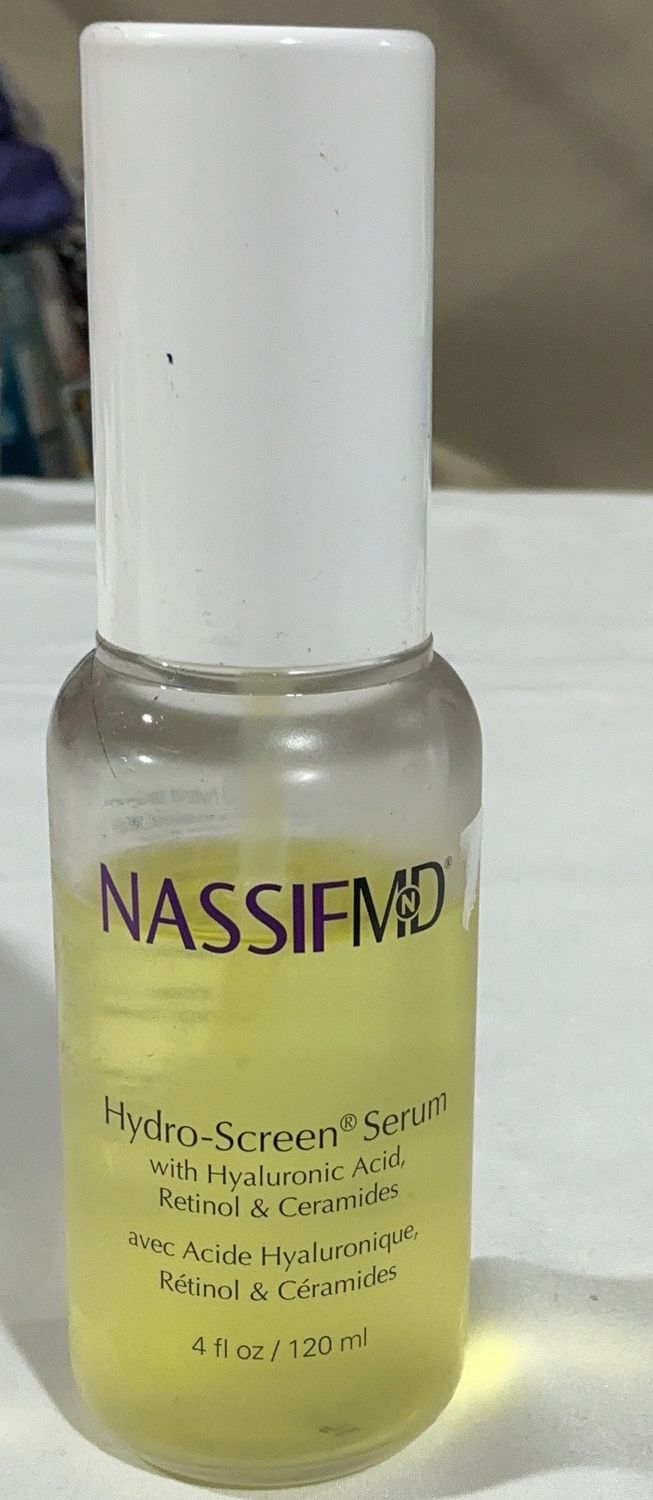 NASSIFMD HYDROSCREEN – Facial Care Personal Care Product – Item 1393190-USED
