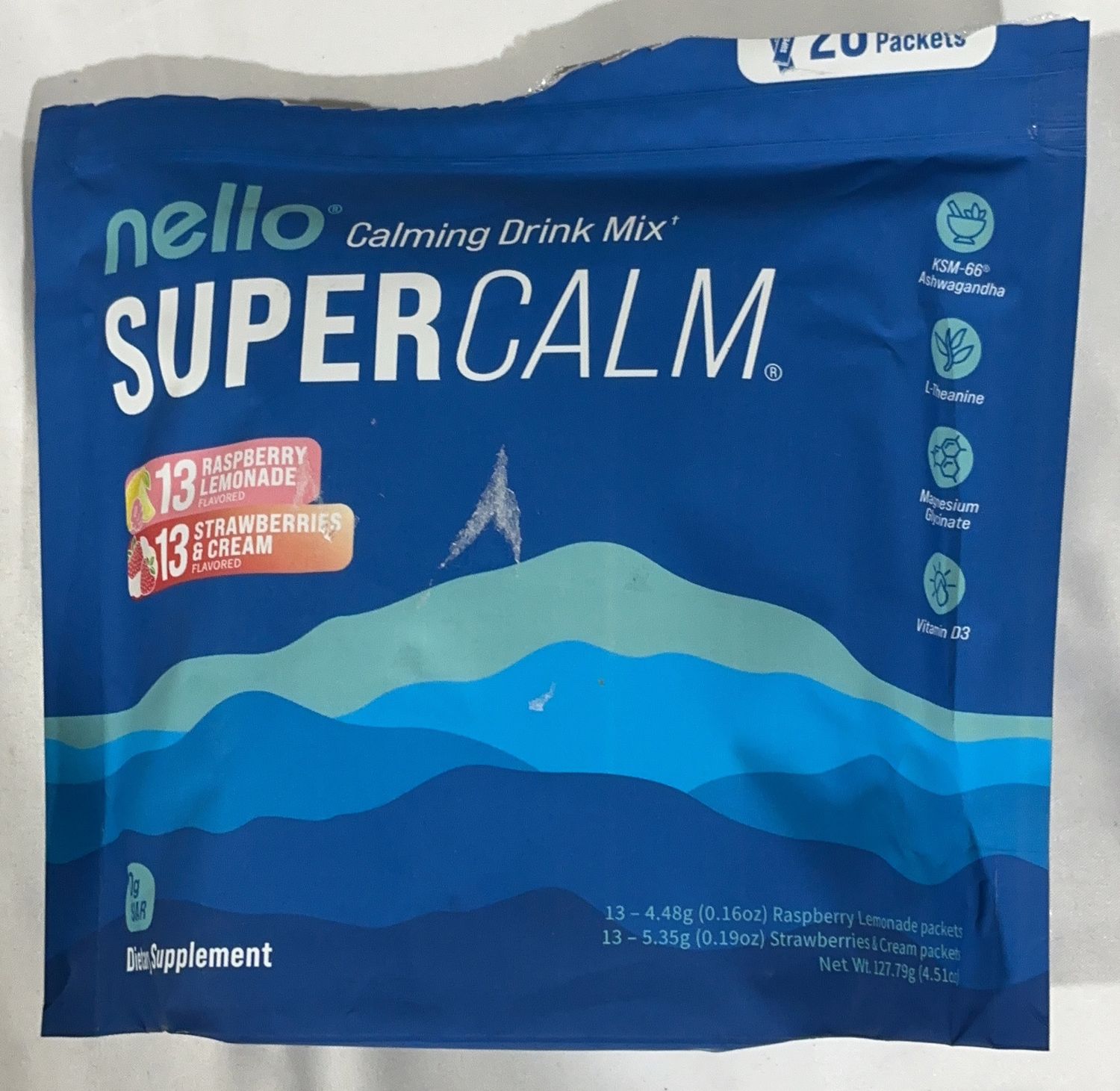 NELLO SUPERCALM – Vitamin/Supplements Personal Care Product – Item 1995727-OPEN BOX