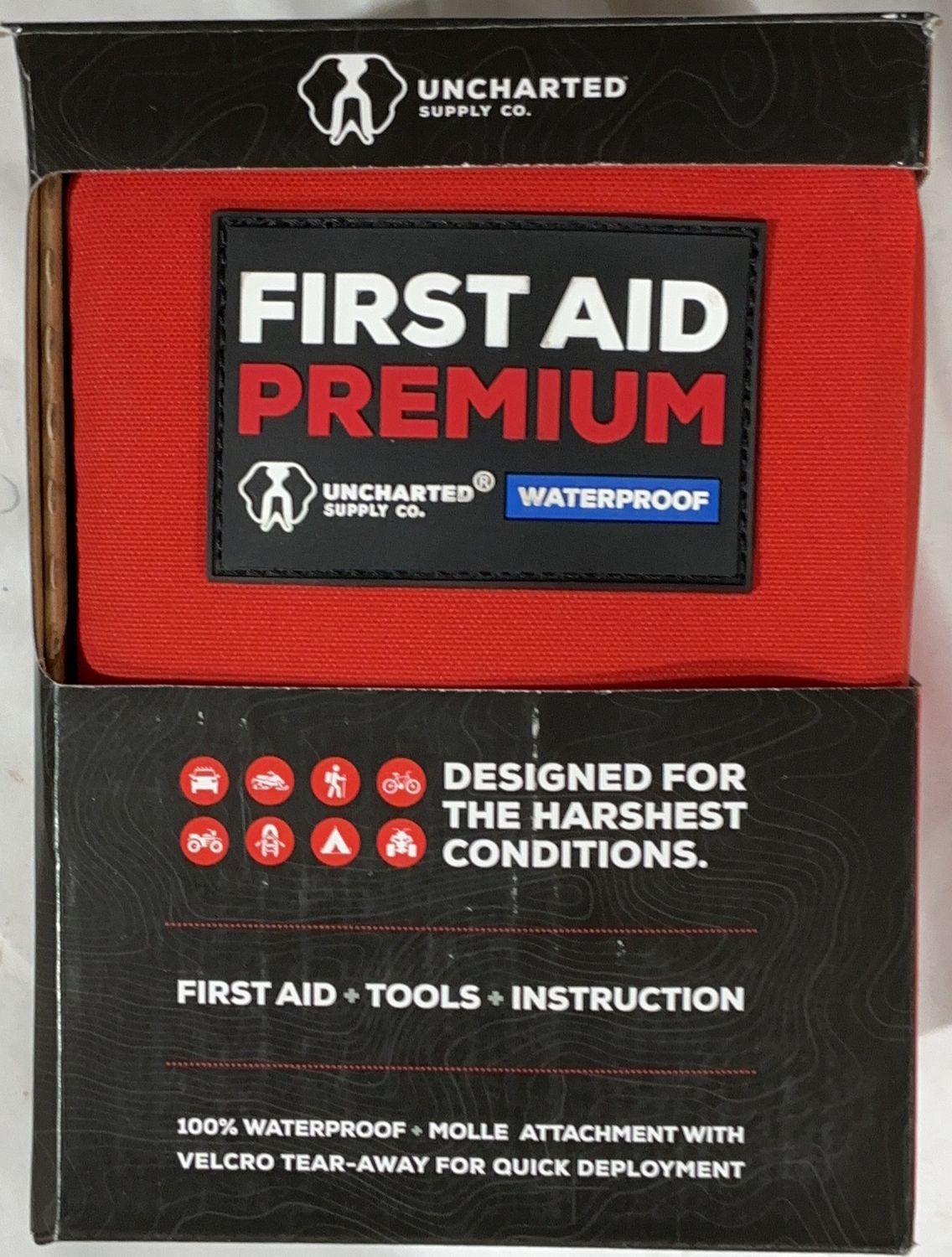 UNCHARTED FIRST AID KIT – First Aid Personal Care Product – Item 1966012-OPEN BOX