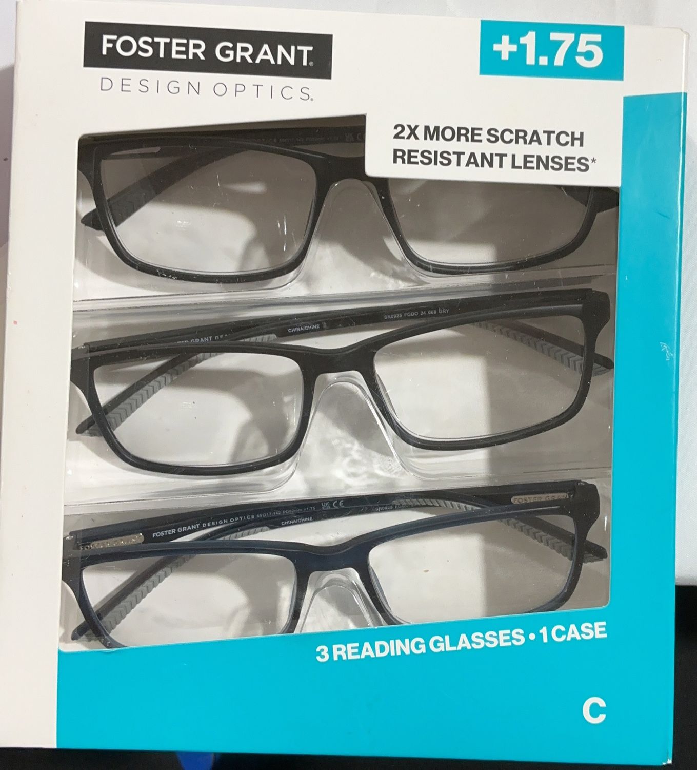 666 CLASSIC RECTANGLE 3PK – Media Personal Care Product – Item 1908286 OPEN BOX