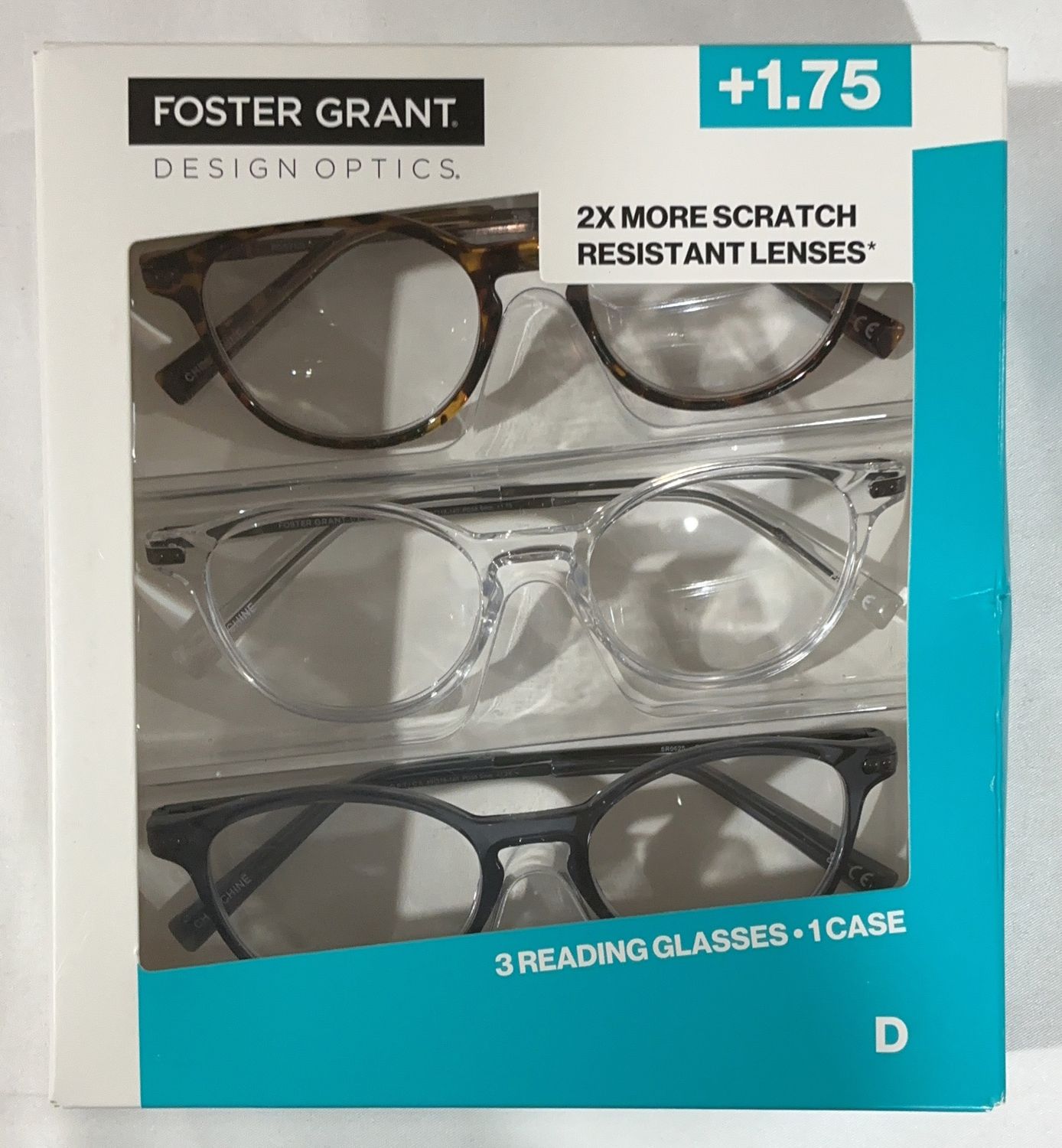 809 CLASSIC ROUND 3PK – Media Personal Care Product – Item 1908279-OPEN BOX