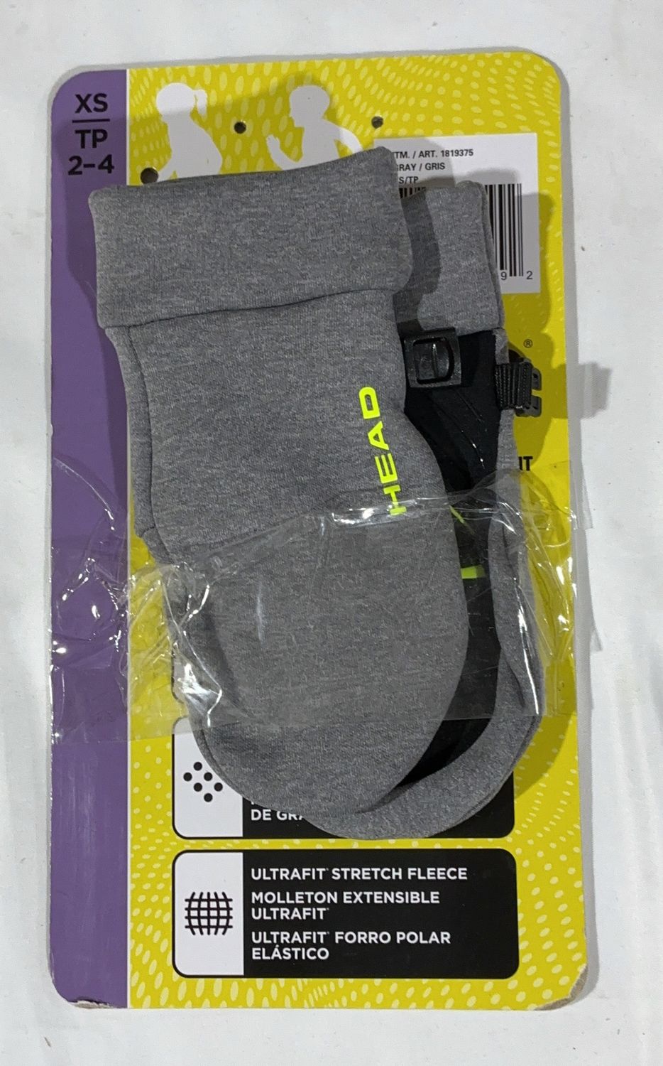 HEAD KIDS TOUCHSCREEN XS – Apparel Personal Care Product – Item 1819375-OPEN BOX