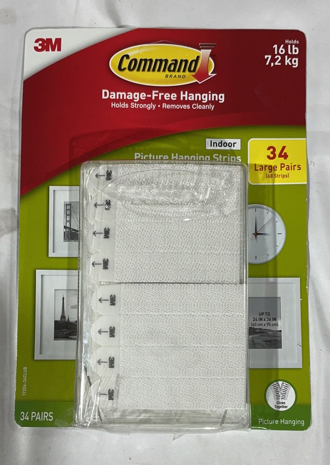 3M Command Products – Hardware Personal Care Product – Item 1370476-OPEN BOX