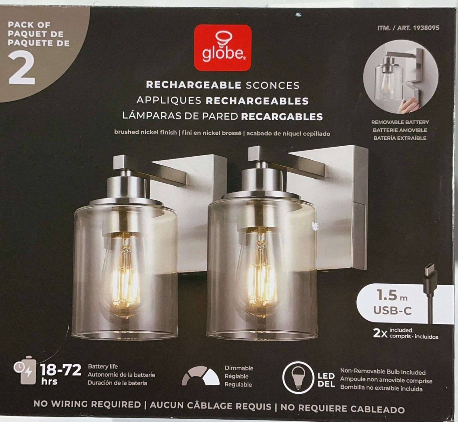 GLOBAL ELECTRIC LED – Lighting Personal Care Product – Item 1938095