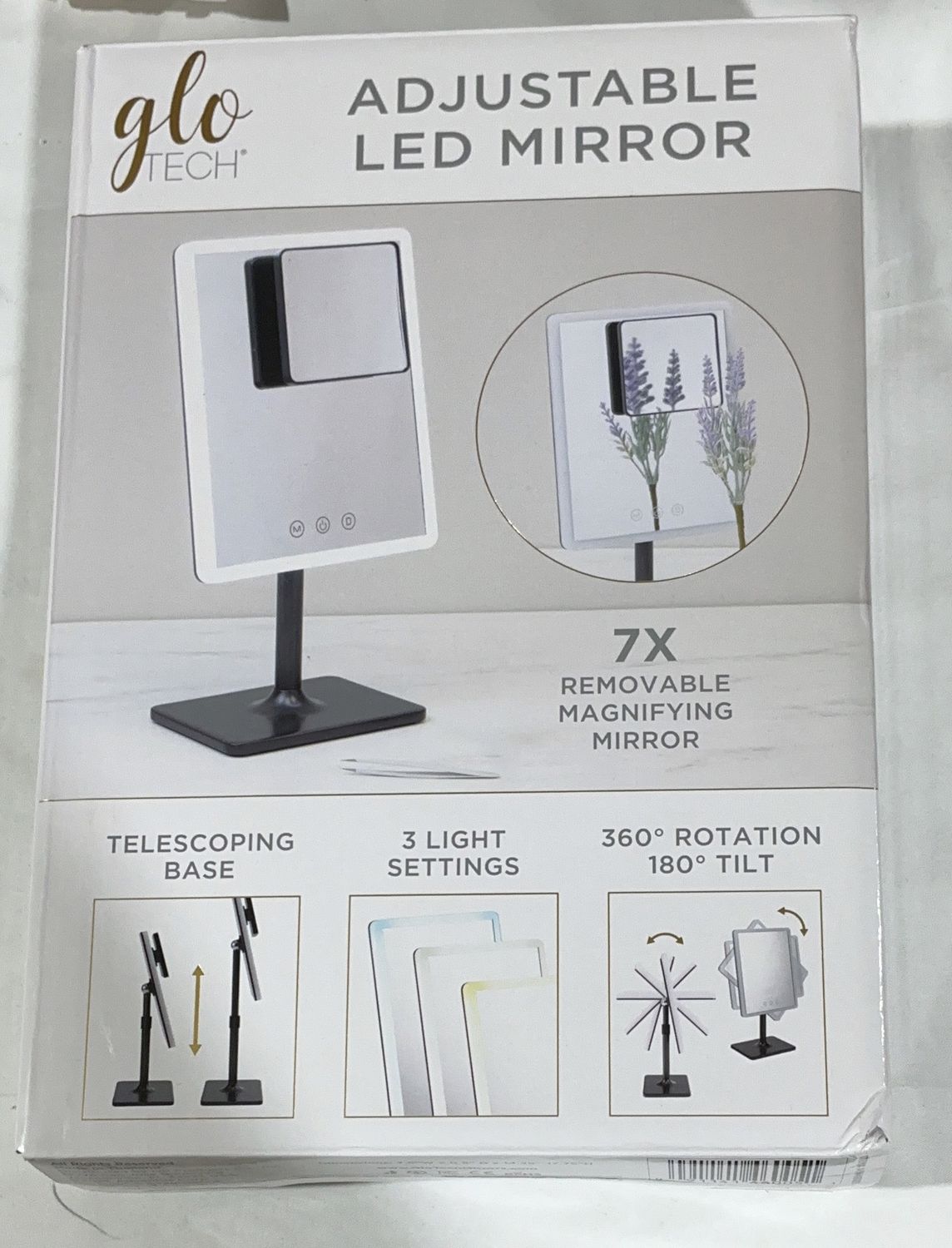 GLOTECH CALYPSO MIRROR – Vanity Mirrors Personal Care Product – Item 1957606-LIKE NEW