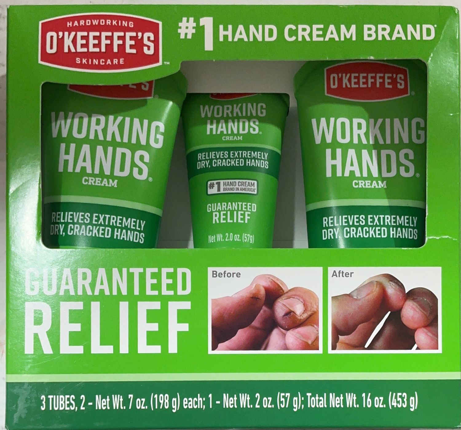 O'KEEFFE'S WORKING HANDS – Moisturizers Personal Care Product – Item 1979541-OPEN BOX