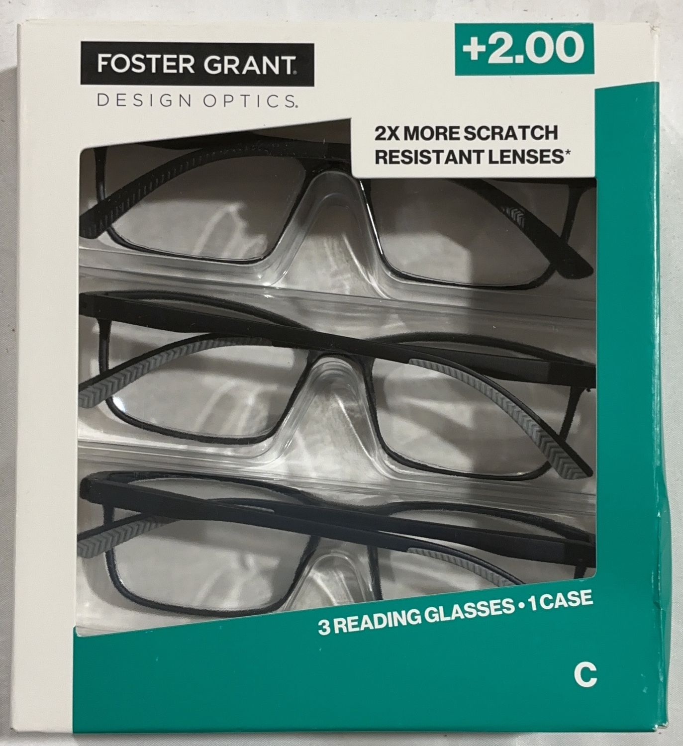 666 CLASSIC RECTANGLE 3PK – Media Personal Care Product – Item 1908287-OPEN BOX