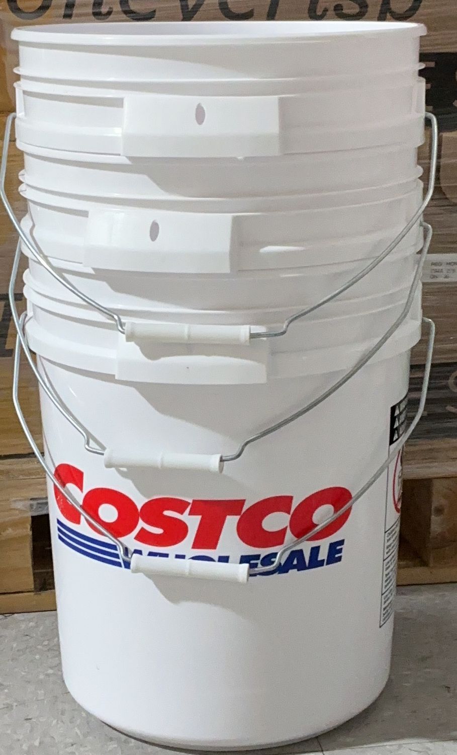 COSTCO BUCKET 5G 3PK – Storage Personal Care Product – Item 3535111-LIKE NEW