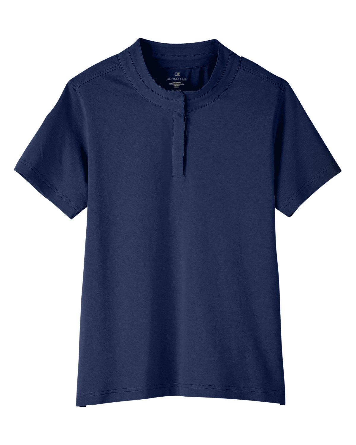 UltraClub UC105W Women's Lakeshore Stretch Cotton Performance Polo-NAVY
