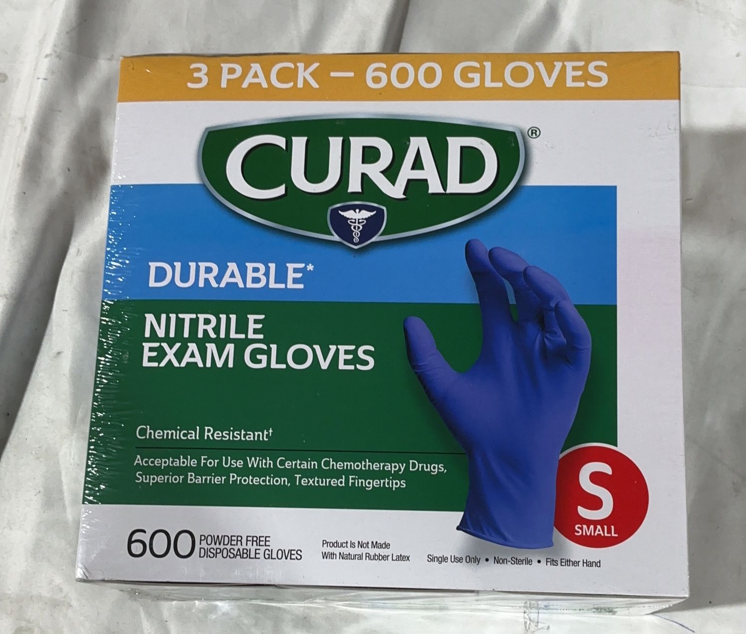Curad Nitrile Gloves Sm  – Personal Care Household Product | Item #784397-LIKE NEW