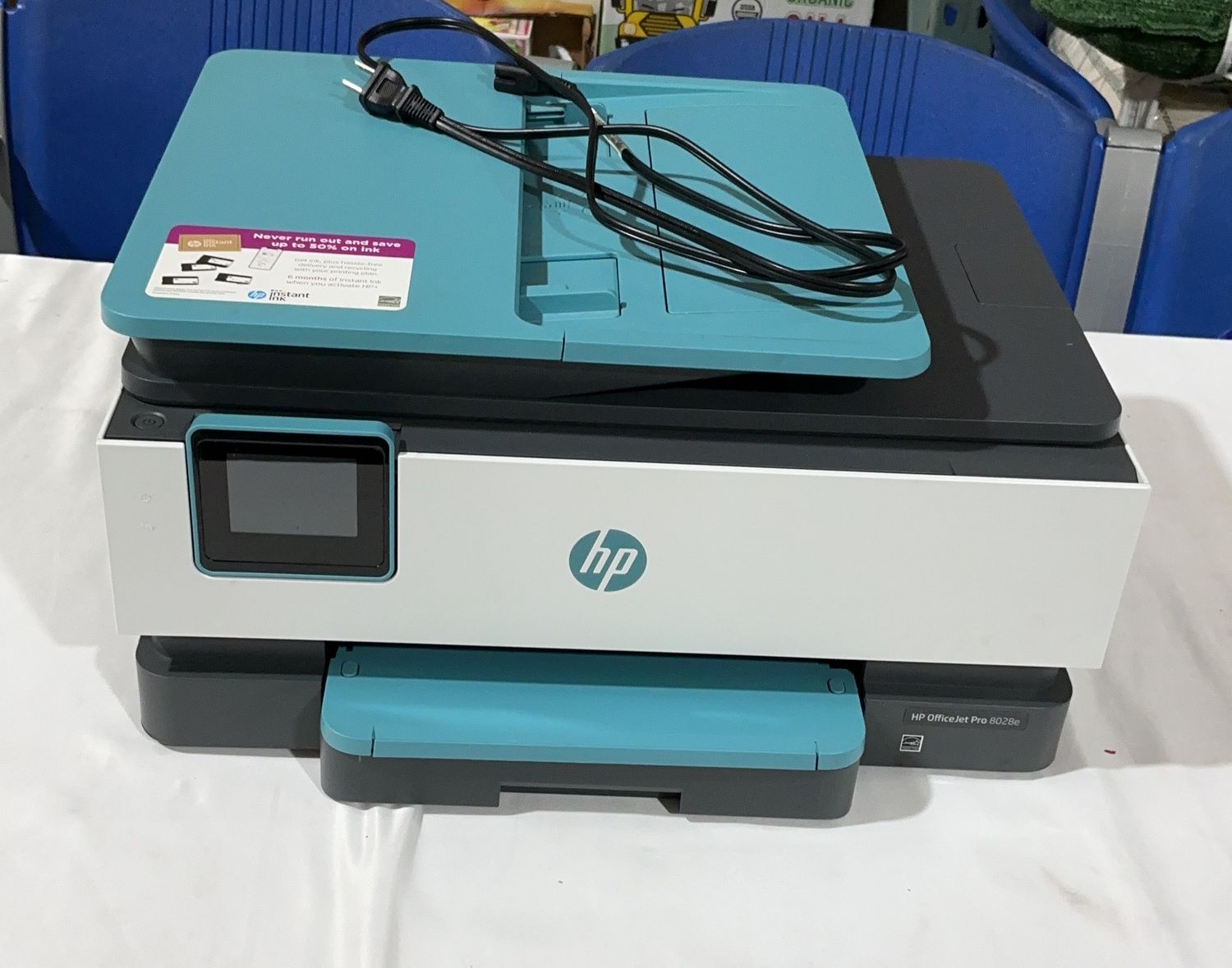 Hp Oj Pro 8028E Aio  – Printers Household Product | Item #1562933-OPEN BOX