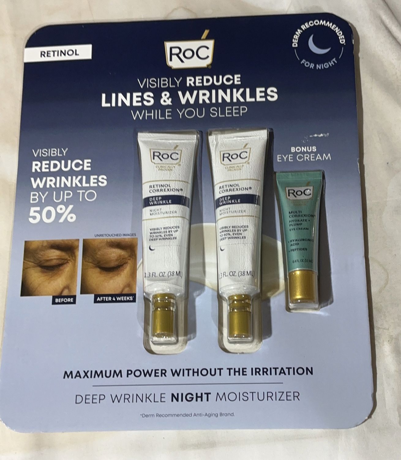 Roc Day Or Night Cream  – Personal Care Household Product | Item #1571203
