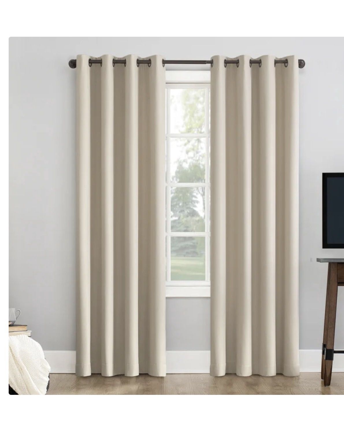 Sunzero Pratt Beige B/O  – Home Decor Household Product | Item #1604525-OPEN BOX