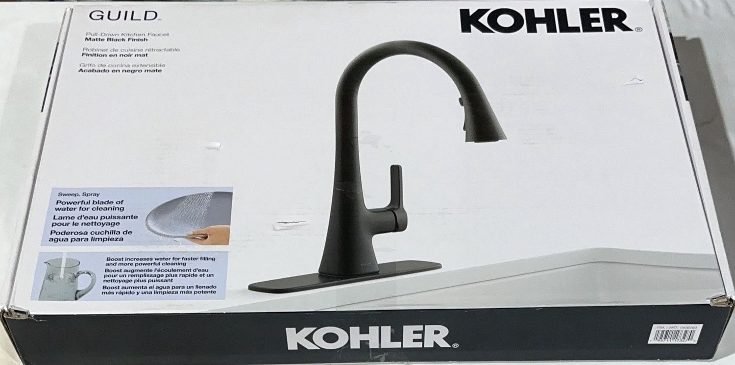 Kohler Guild Pull-Down  – Bathroom Fixtures Household Product | Item #1806260-OPEN BOX