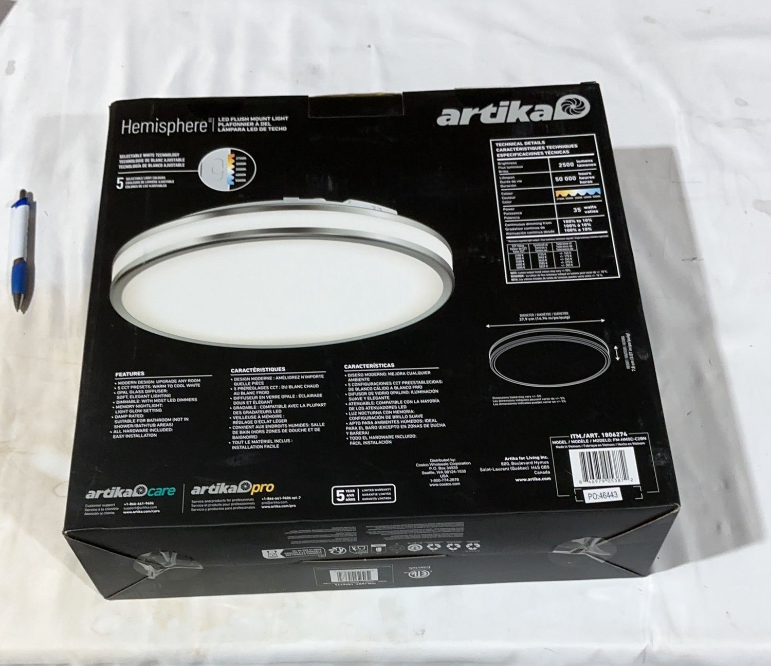 Artika Hemisphere Bn  – Lighting Household Product | Item #1806274-NEW