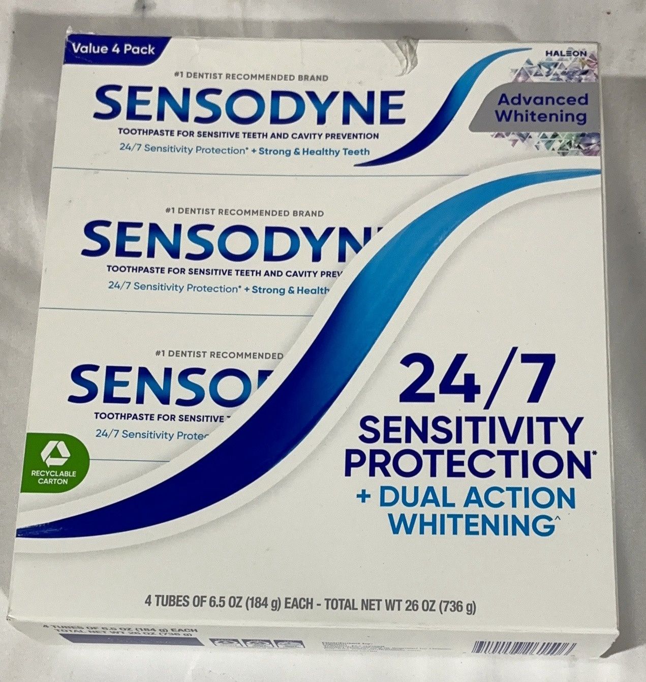 Sensodyne Tri Action Tpst  – Oral Care Household Product | Item #1810859-OPEN BOX