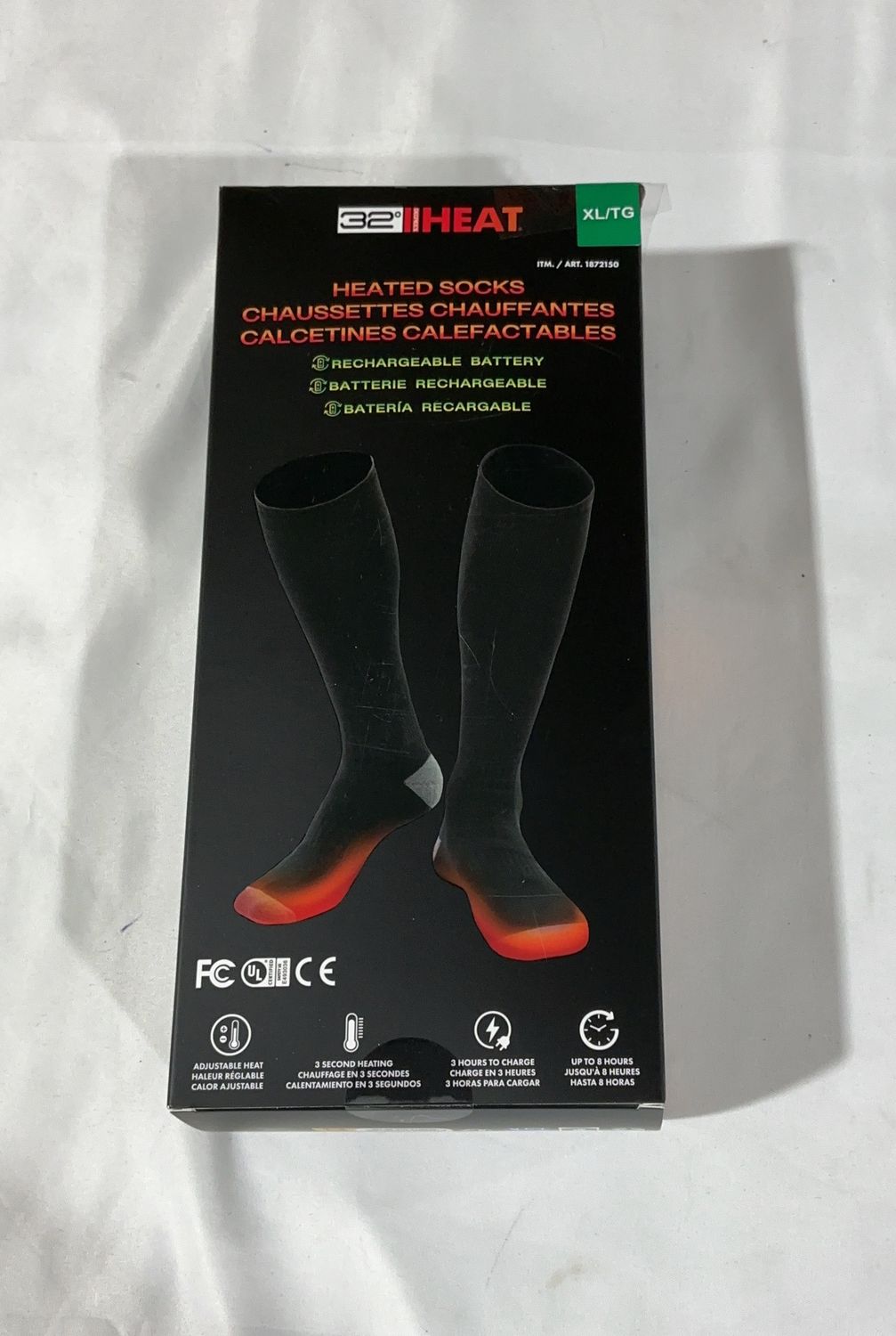 Heated Socks 32 Degrees  – Sports Equipment Household Product | Item #1872150-LIKE NEW