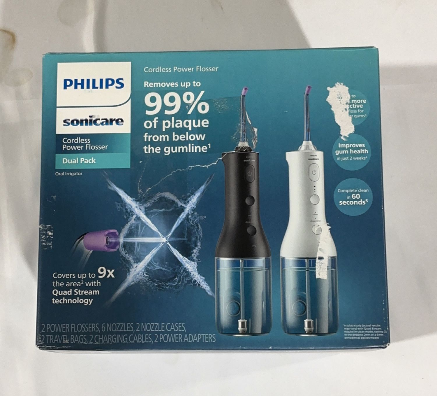 Sonicare Waterflosser 2Pk  – Mixed Lots Household Product | Item #1901990-USED