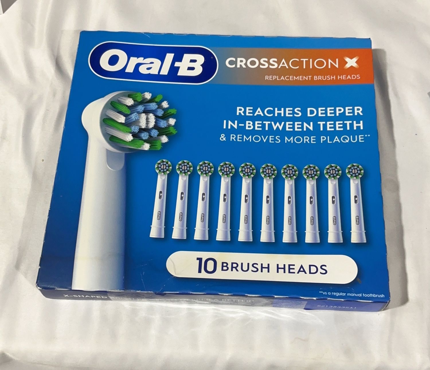 Oral-B Brush Heads 10 Ct  – Oral Care Household Product | Item #3610583-OPEN BOX