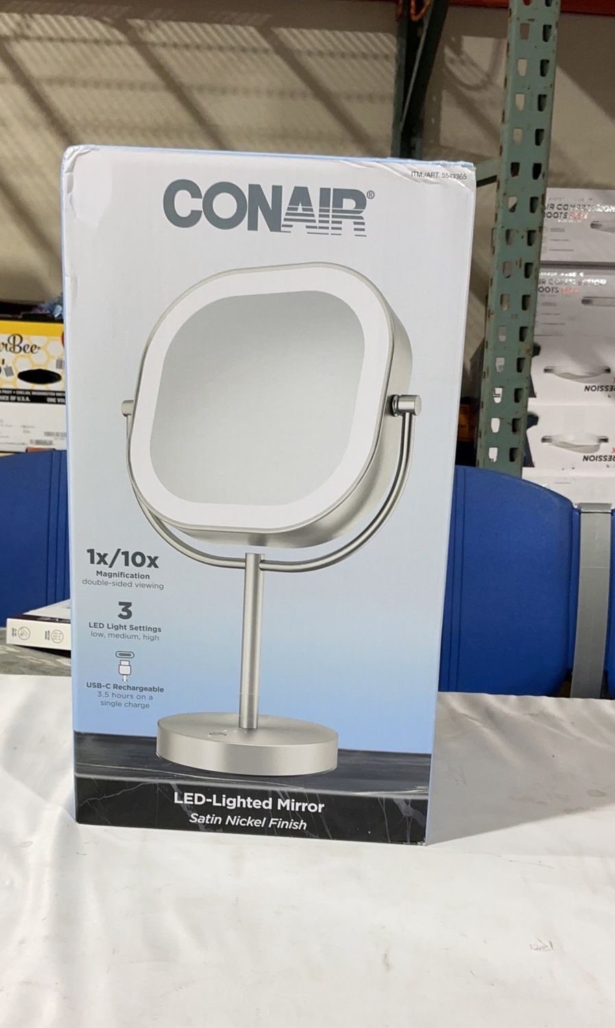 Conair Vanity Mirror Fy26  – Bathroom Fixtures Household Product | Item #5543365-NEW